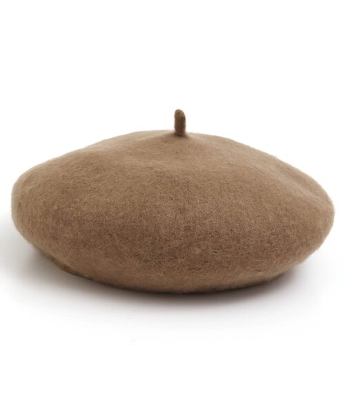 apres les cours（アプレレクール）の「フェルトベレー帽（ハンチング/ベレー帽・キッズ・ブラウン/レッド/アイボリー・50/54/58）」の8枚目の写真