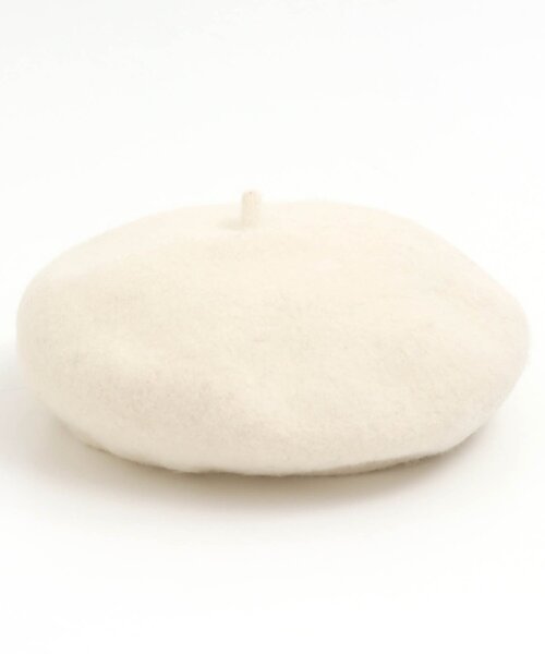 apres les cours（アプレレクール）の「フェルトベレー帽（ハンチング/ベレー帽・キッズ・ブラウン/レッド/アイボリー・50/54/58）」の6枚目の写真