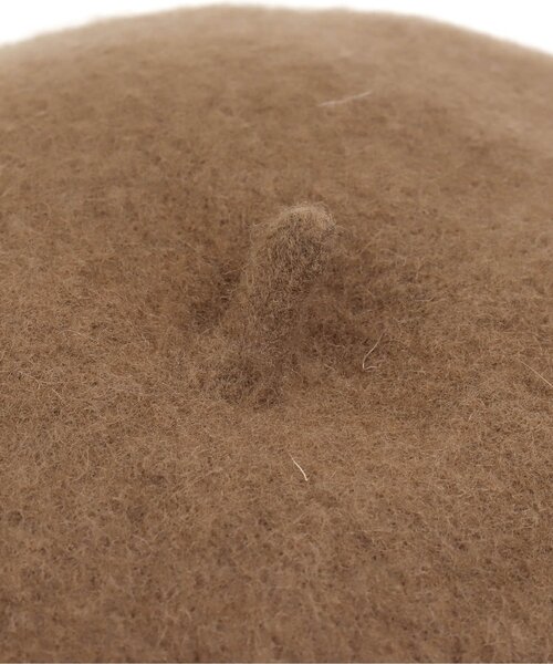 apres les cours（アプレレクール）の「フェルトベレー帽（ハンチング/ベレー帽・キッズ・ブラウン/レッド/アイボリー・50/54/58）」の5枚目の写真