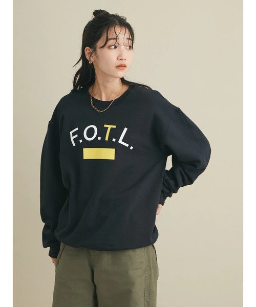 FRUIT OF THE LOOM（フルーツオブザルーム）の「【別注】FRUIT OF THE LOOM ロゴ スウェット　＊（スウェット・メンズ・ホワイト/ブラック/グレー・M/L/XL）」の12枚目の写真