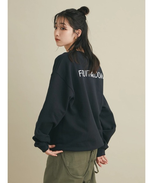 FRUIT OF THE LOOM（フルーツオブザルーム）の「【別注】FRUIT OF THE LOOM ロゴ スウェット　＊（スウェット・メンズ・ホワイト/ブラック/グレー・M/L/XL）」の10枚目の写真