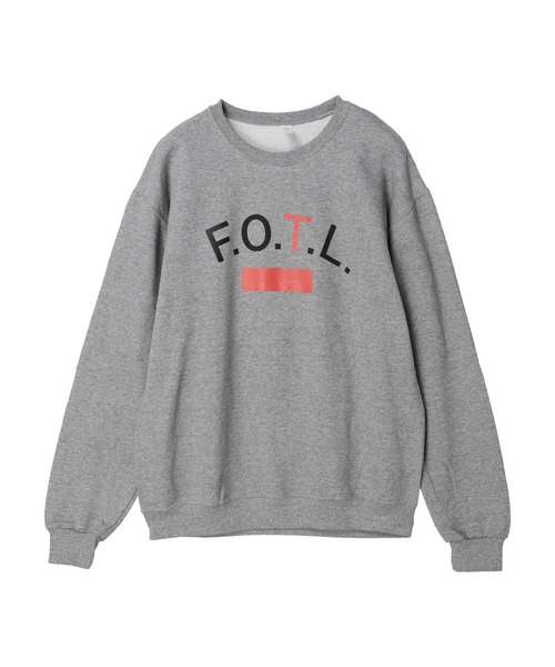 FRUIT OF THE LOOM（フルーツオブザルーム）の「【別注】FRUIT OF THE LOOM ロゴ スウェット　＊（スウェット・メンズ・ホワイト/ブラック/グレー・M/L/XL）」の16枚目の写真