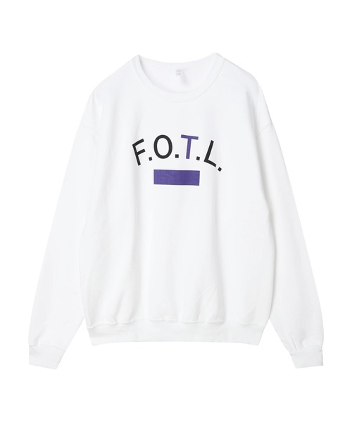 FRUIT OF THE LOOM（フルーツオブザルーム）の「【別注】FRUIT OF THE LOOM ロゴ スウェット　＊（スウェット・メンズ・ホワイト/ブラック/グレー・M/L/XL）」の20枚目の写真