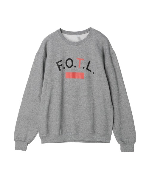 FRUIT OF THE LOOM（フルーツオブザルーム）の「【別注】FRUIT OF THE LOOM ロゴ スウェット　＊（スウェット・メンズ・ホワイト/ブラック/グレー・M/L/XL）」の21枚目の写真