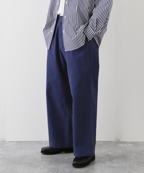 EDIFICE（エディフィス）の「フレンチ ワークパンツ（その他パンツ・メンズ・ホワイト/ブルー系その他/ブルー・MEDIUM/LARGE）」の3枚目の写真