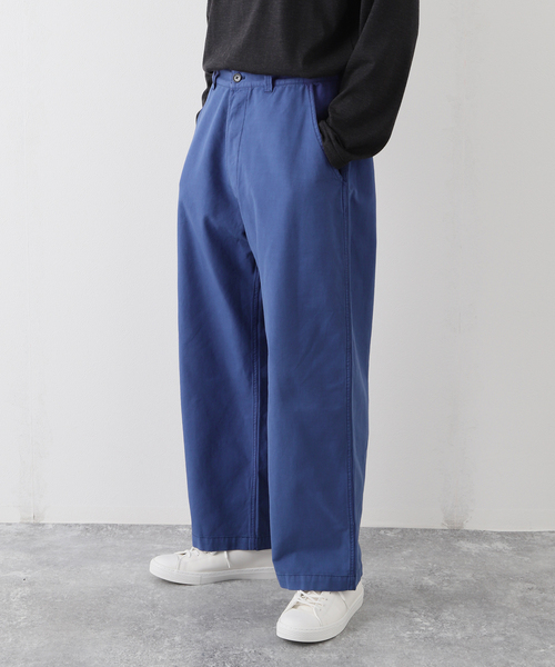 EDIFICE（エディフィス）の「フレンチ ワークパンツ（その他パンツ・メンズ・ホワイト/ブルー系その他/ブルー・MEDIUM/LARGE）」の2枚目の写真