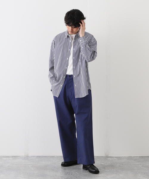 EDIFICE（エディフィス）の「フレンチ ワークパンツ（その他パンツ・メンズ・ホワイト/ブルー系その他/ブルー・MEDIUM/LARGE）」の16枚目の写真