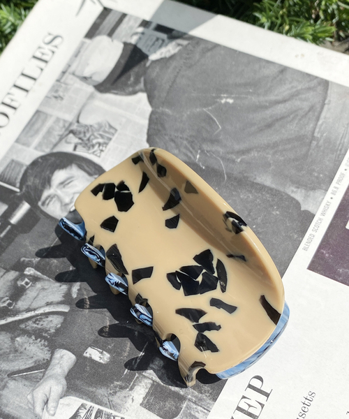 Casselini（キャセリーニ）の「【Casselini/キャセリーニ】Oriens別注ヘアクリップ（バレッタ/ヘアクリップ・レディース・ブルー系その他/ピンク/イエロー・FREE）」の2枚目の写真