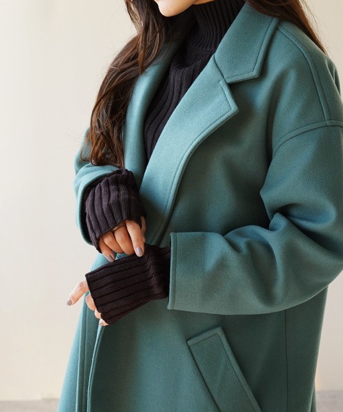 IAMUSE（アイアミューズ）の「アームウォーマー R0358【IAMUSE】（アームカバー・レディース・グリーン系1/グリーン/アイボリー/ピンク系1/ブルー系1/イエロー系1/ベージュ/ブラック/グレイッシュベージュ/パープル系1/レッド系1/ブルー/オレンジ系1・FREE）」の21枚目の写真