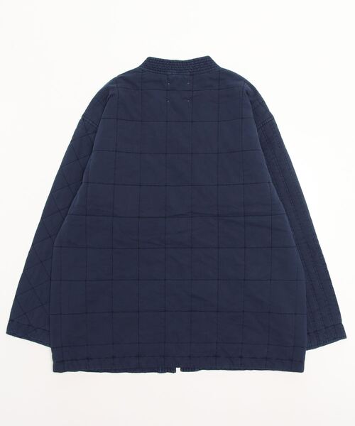 Snow Peak（スノーピーク）の「Patchwork Quilted NORAGI Jacket（その他トップス・メンズ・ネイビー/ブラウン・MEDIUM/LARGE/SMALL）」の3枚目の写真