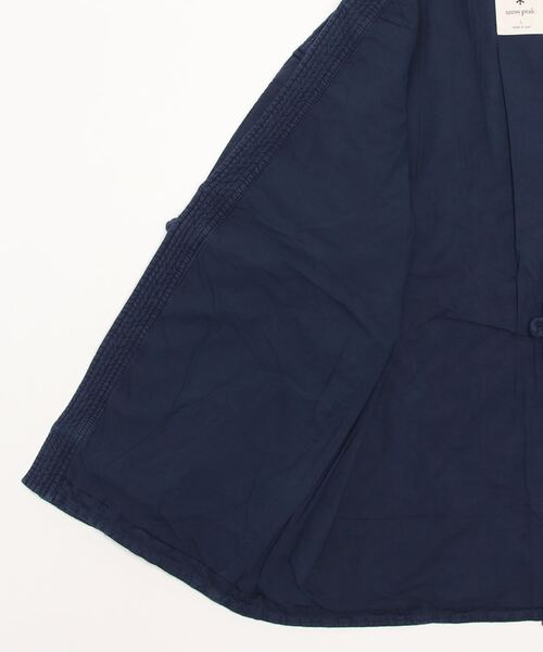 Snow Peak（スノーピーク）の「Patchwork Quilted NORAGI Jacket（その他トップス・メンズ・ネイビー/ブラウン・MEDIUM/LARGE/SMALL）」の4枚目の写真