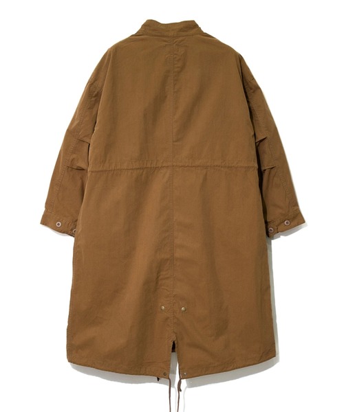 CUBE SUGAR（キューブシュガー）の「CUBE SUGAR/キューブシュガー　綿ナイロン4wayチェックボアライナー付モッズコート（モッズコート・レディース・キャメル/ブラック・FREE）」の14枚目の写真