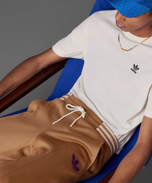 美品】 adidas アディダス ADICOLOR デニム トラックパンツ パンツ