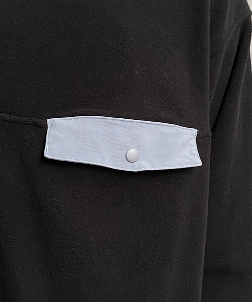 kutir（クティール）の「ビックシルエットスナッププルオーバーフリース（スウェット・メンズ・オフホワイト/ブラック/チャコールグレー・MEDIUM/LARGE）」の19枚目の写真