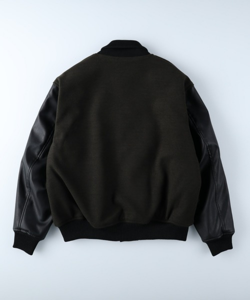 BACK NUMBER（バックナンバー）の「【BACK NUMBER】スタジャン（スタジャン・メンズ・ベージュ/グリーン/ブラック・XL/L/M）」の14枚目の写真