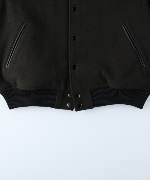 BACK NUMBER（バックナンバー）の「【BACK NUMBER】スタジャン（スタジャン・メンズ・ベージュ/グリーン/ブラック・XL/L/M）」の10枚目の写真