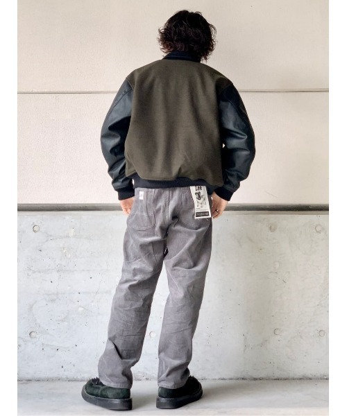 BACK NUMBER（バックナンバー）の「【BACK NUMBER】スタジャン（スタジャン・メンズ・ベージュ/グリーン/ブラック・XL/L/M）」の19枚目の写真