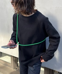 CIAOPANIC | ワッフルビックラグラン切替カットソー(Tシャツ/カットソー)