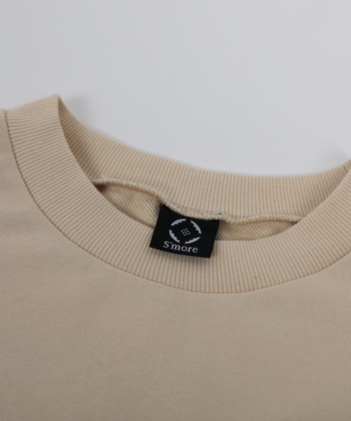 S'more(スモア)の「COTTON CREW NECK BIG SWEAT - S'more recipe(スウェット・レディース・ブラウン/ベージュ・SMALL/MEDIUM/LARGE/X-LARGE)」の11枚目の写真