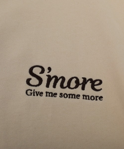 S'more(スモア)の「COTTON CREW NECK BIG SWEAT - S'more recipe(スウェット・レディース・ブラウン/ベージュ・SMALL/MEDIUM/LARGE/X-LARGE)」の12枚目の写真
