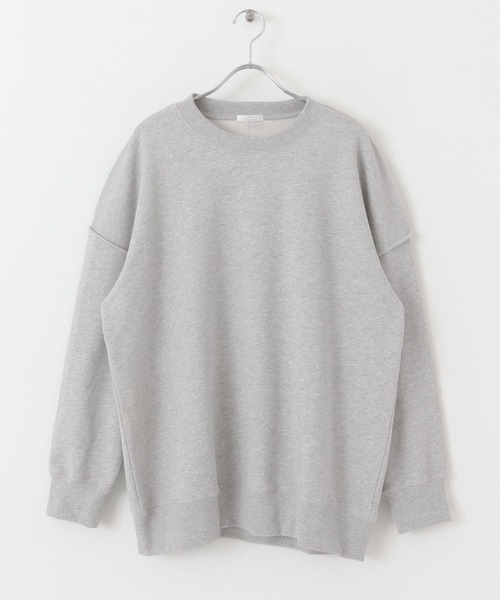 ITEMS URBANRESEARCH（アイテムズ アーバンリサーチ）の「ルーズスウェットプルオーバー（スウェット・レディース・グリーン/ブラック/ベージュ/グレー・FREE）」の19枚目の写真