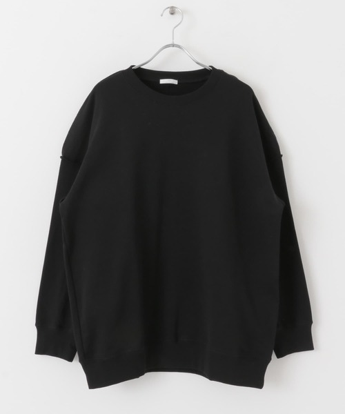 ITEMS URBANRESEARCH（アイテムズ アーバンリサーチ）の「ルーズスウェットプルオーバー（スウェット・レディース・グリーン/ブラック/ベージュ/グレー・FREE）」の11枚目の写真