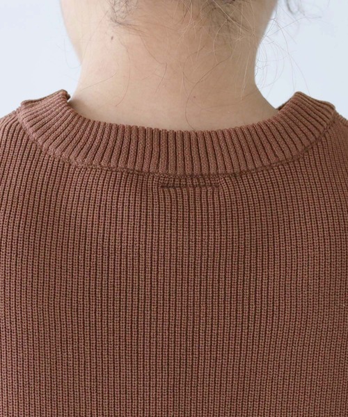 HER CLOSET(ハークローゼット)の「【shemoshelly】WEB限定スポンディッシュニットベスト(ベスト・レディース・ブラック/ライトカーキ/ブラウン・M)」の18枚目の写真