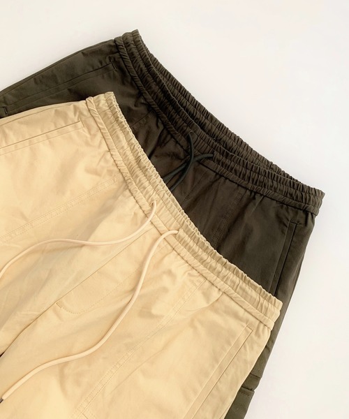 Q（キュー）の「カーゴジョガーパンツ（その他パンツ・レディース・ベージュ/カーキ・MEDIUM）」の9枚目の写真