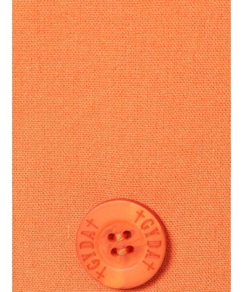 GYDA（ジェイダ）の「【SETUP着用可】ハーフスリーブダブルSHORTジャケット（テーラードジャケット・レディース・オフホワイト/オレンジ・FREE）」の17枚目の写真