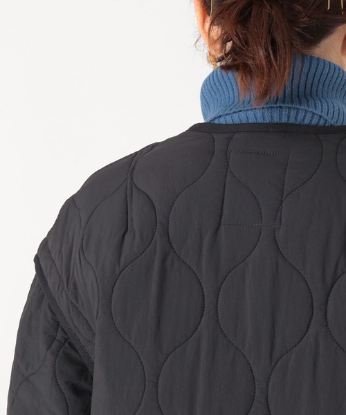 studio CLIP（スタディオクリップ）の「2WAYキルティングブルゾン（ブルゾン・レディース・ベージュ/カーキ/ブラック・PF/FREE）」の17枚目の写真