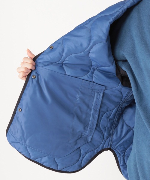 studio CLIP（スタディオクリップ）の「2WAYキルティングブルゾン（ブルゾン・レディース・ベージュ/カーキ/ブラック・PF/FREE）」の14枚目の写真