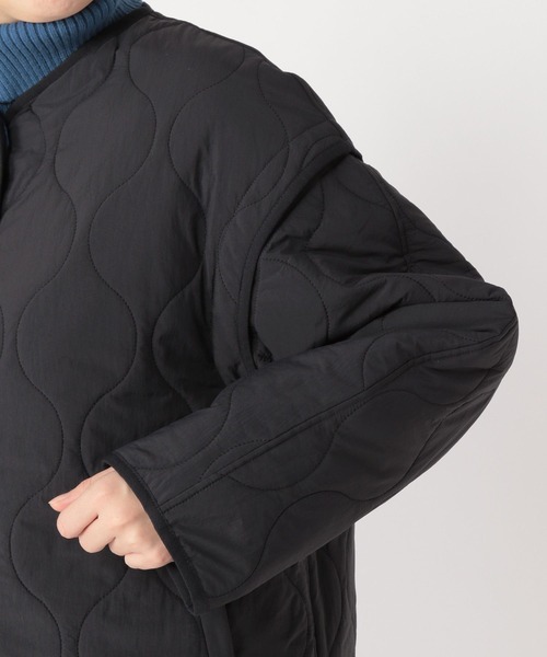 studio CLIP（スタディオクリップ）の「2WAYキルティングブルゾン（ブルゾン・レディース・ベージュ/カーキ/ブラック・PF/FREE）」の7枚目の写真