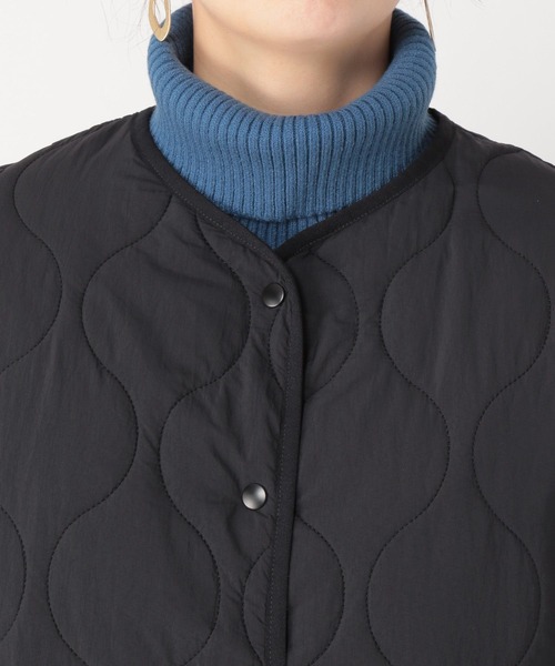 studio CLIP（スタディオクリップ）の「2WAYキルティングブルゾン（ブルゾン・レディース・ベージュ/カーキ/ブラック・PF/FREE）」の10枚目の写真