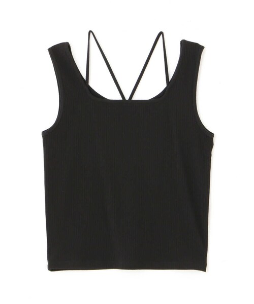 PROPORTION BODY DRESSING(プロポーションボディドレッシング)の「<E>前後2WAYテレコタンクトップ / 1213167202(Tシャツ/カットソー・レディース・グレー/ダークグレー/オフホワイト/ブラック・FREE)」の15枚目の写真
