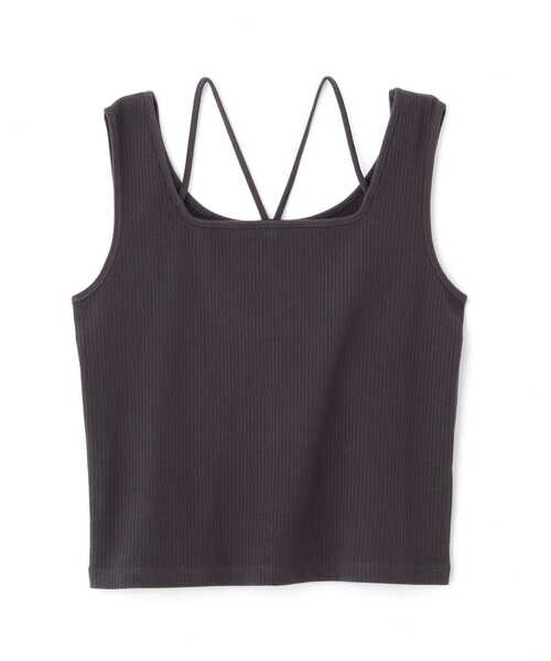 PROPORTION BODY DRESSING(プロポーションボディドレッシング)の「<E>前後2WAYテレコタンクトップ / 1213167202(Tシャツ/カットソー・レディース・グレー/ダークグレー/オフホワイト/ブラック・FREE)」の19枚目の写真