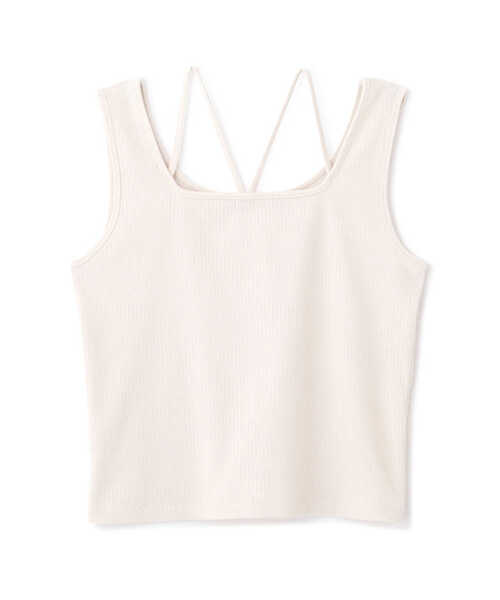 PROPORTION BODY DRESSING(プロポーションボディドレッシング)の「<E>前後2WAYテレコタンクトップ / 1213167202(Tシャツ/カットソー・レディース・グレー/ダークグレー/オフホワイト/ブラック・FREE)」の17枚目の写真