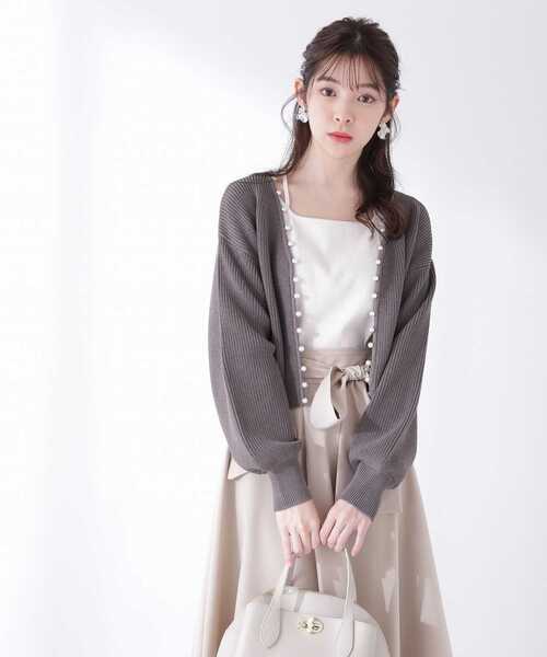 PROPORTION BODY DRESSING(プロポーションボディドレッシング)の「<E>前後2WAYテレコタンクトップ / 1213167202(Tシャツ/カットソー・レディース・グレー/ダークグレー/オフホワイト/ブラック・FREE)」の11枚目の写真