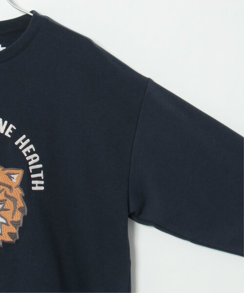 NO NEED（ノーニード）の「タイガー刺繍スウェットＰＯ（スウェット・メンズ・ネイビー/オフホワイト・M/L）」の11枚目の写真