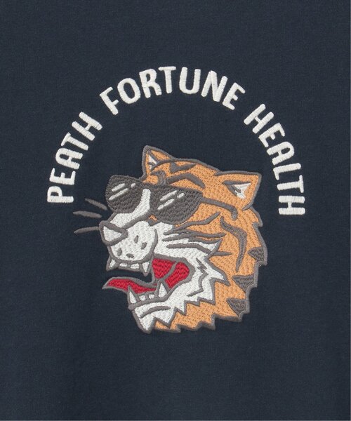 NO NEED（ノーニード）の「タイガー刺繍スウェットＰＯ（スウェット・メンズ・ネイビー/オフホワイト・M/L）」の10枚目の写真