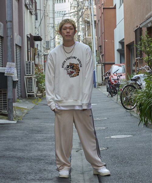 NO NEED（ノーニード）の「タイガー刺繍スウェットＰＯ（スウェット・メンズ・ネイビー/オフホワイト・M/L）」の17枚目の写真