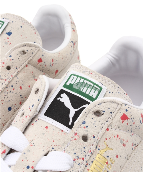 PUMA(プーマ)の「ユニセックス プーマ スエード スプラッタープリント PUMA SUEDE CLASSIC ALLOVER SPLATTER 358287-01(スニーカー・メンズ・ベージュ・23cm/23.5cm/24cm/24.5cm/26.5cm/27cm/27.5cm/28cm/28.5cm)」の6枚目の写真
