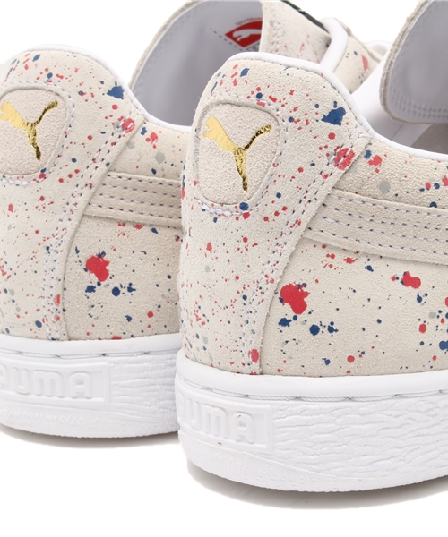 PUMA(プーマ)の「ユニセックス プーマ スエード スプラッタープリント PUMA SUEDE CLASSIC ALLOVER SPLATTER 358287-01(スニーカー・メンズ・ベージュ・23cm/23.5cm/24cm/24.5cm/26.5cm/27cm/27.5cm/28cm/28.5cm)」の8枚目の写真