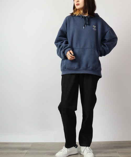 FUNALIVE(ファンアライブ)の「12oz デニムワイドテーパードパンツ(デニムパンツ・メンズ・サックスブルー/ブラック/ブラック系その他/ケミカルウォッシュ/インディゴブルー・L/XL/M)」の18枚目の写真