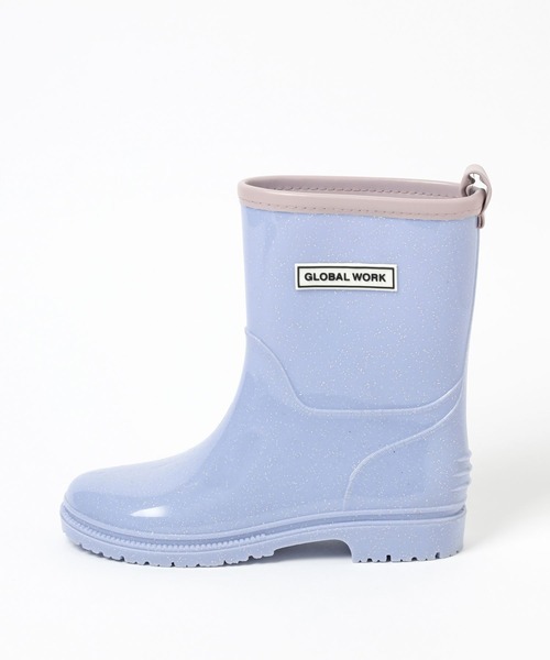GLOBAL WORK（グローバルワーク）の「レインブーツ/171515（レインシューズ・キッズ・ライトパープル/サックスブルー/ブルー・21cm/22cm/20cm/23cm）」の9枚目の写真