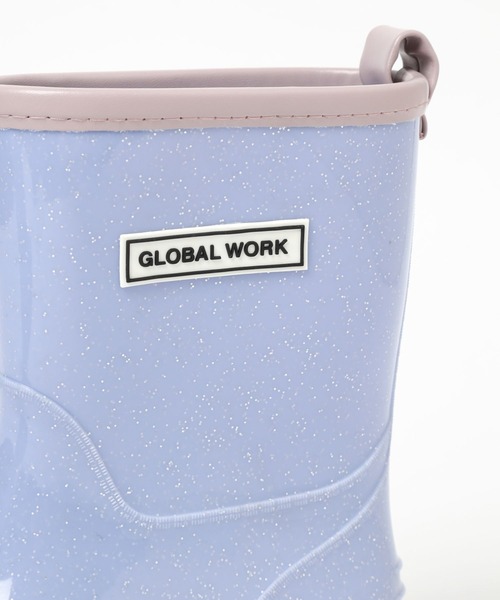 GLOBAL WORK（グローバルワーク）の「レインブーツ/171515（レインシューズ・キッズ・ライトパープル/サックスブルー/ブルー・21cm/22cm/20cm/23cm）」の13枚目の写真