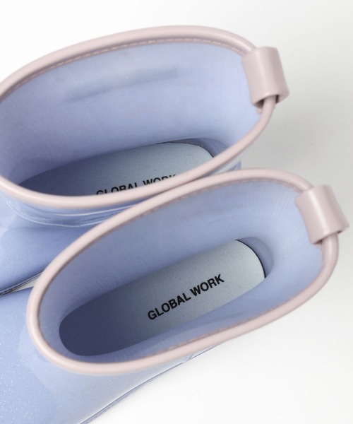 GLOBAL WORK（グローバルワーク）の「レインブーツ/171515（レインシューズ・キッズ・ライトパープル/サックスブルー/ブルー・21cm/22cm/20cm/23cm）」の19枚目の写真