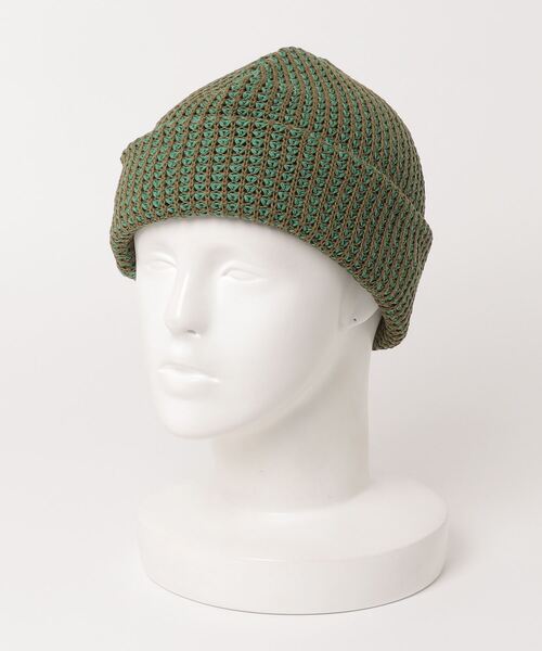 wonderland(ワンダーランド)の「Zigzag knit(ニットキャップ/ビーニー・メンズ・パープル/グリーン・ONESIZE)」の11枚目の写真
