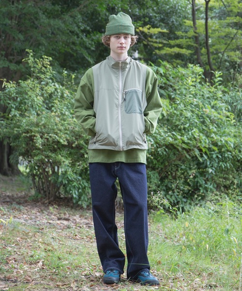 wonderland(ワンダーランド)の「Zigzag knit(ニットキャップ/ビーニー・メンズ・パープル/グリーン・ONESIZE)」の3枚目の写真