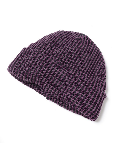 wonderland(ワンダーランド)の「Zigzag knit(ニットキャップ/ビーニー・メンズ・パープル/グリーン・ONESIZE)」の5枚目の写真