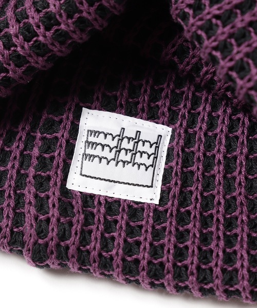 wonderland(ワンダーランド)の「Zigzag knit(ニットキャップ/ビーニー・メンズ・パープル/グリーン・ONESIZE)」の12枚目の写真